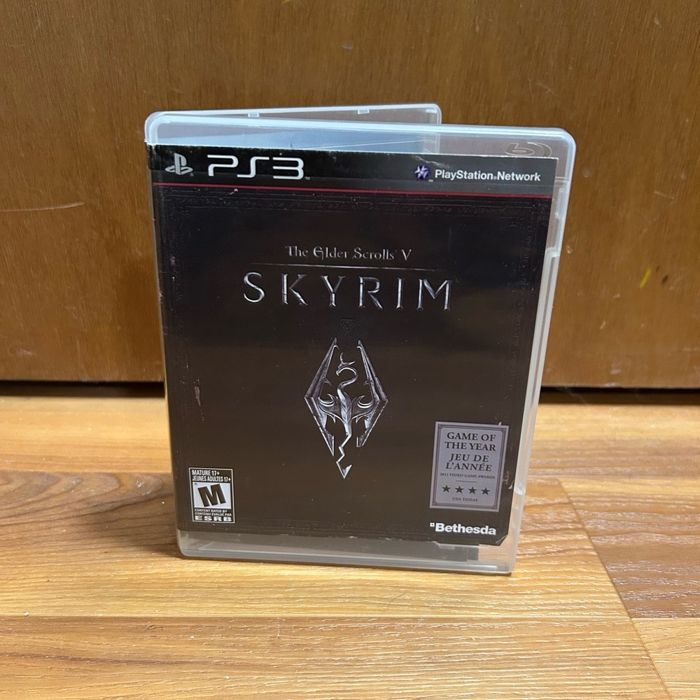 The Elder Scrolls Sky Rim PS3 Complete Tested & Working